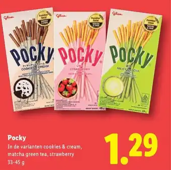 Lidl Pocky aanbieding