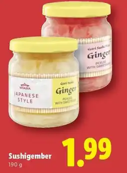 Lidl Sushigember aanbieding