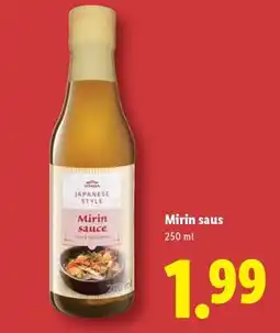 Lidl Mirin saus aanbieding