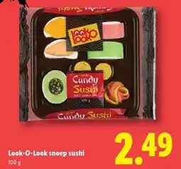 Lidl Look O Look snoep sushi aanbieding
