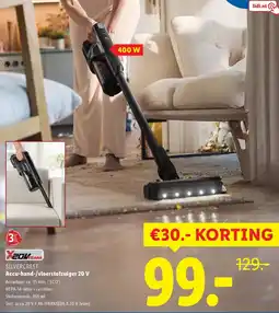 Lidl Silvercrest Accu hand/vloerstofzuiger 20 V aanbieding