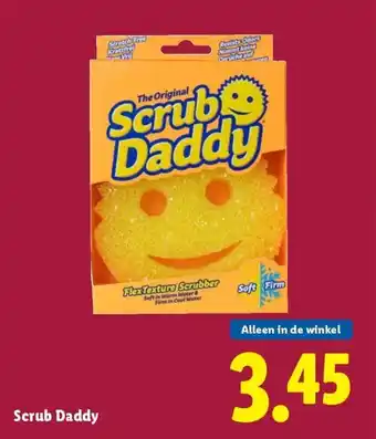 Lidl Scrub Daddy aanbieding
