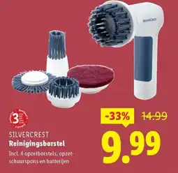 Lidl Silvercrest Reinigingsborstel aanbieding