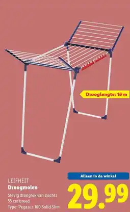 Lidl Leifheit Droogmolen aanbieding