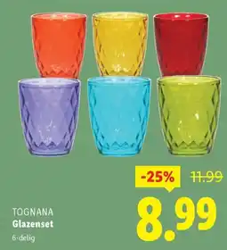 Lidl TOGNANA Glazenset aanbieding