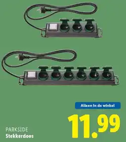 Lidl Parkside stekkerdoos aanbieding