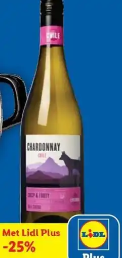 Lidl Chileense Chardonnay '24 aanbieding