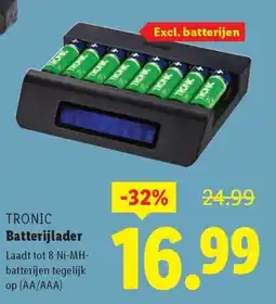 Lidl Tronic Batterijlader aanbieding