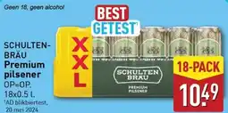 ALDI Schulten Brau Premium Pilsener aanbieding