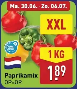 ALDI Paprikamix aanbieding