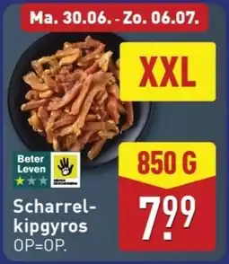 ALDI Scharrel kipgyros aanbieding