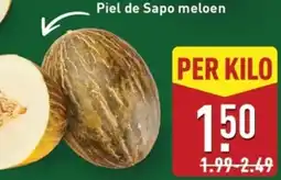 ALDI Piel de Sapo meloen aanbieding
