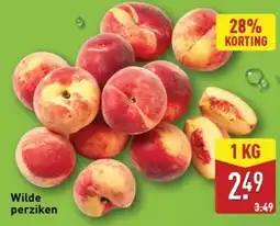 ALDI Wilde perziken aanbieding