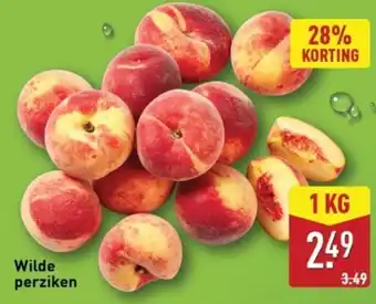 ALDI Wilde perziken aanbieding