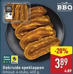 ALDI Gekruide speklappen aanbieding