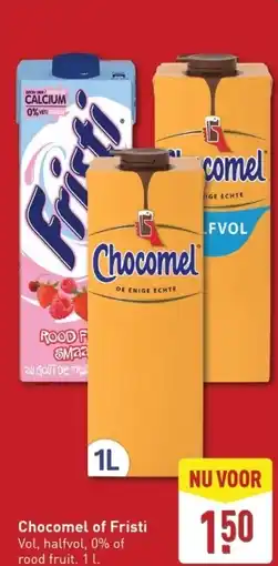 ALDI Chocomel of Fristi aanbieding