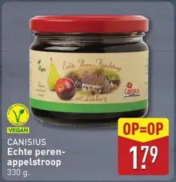ALDI canisius Echte peren appelstroop aanbieding