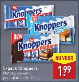 ALDI 5 pack Knoppers aanbieding