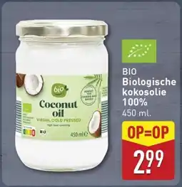 ALDI BIO Biologische kokosolie 100% aanbieding
