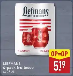 ALDI Liefmans 4 pack fruitesse aanbieding