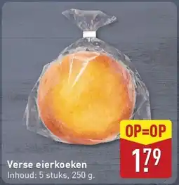 ALDI Verse eierkoeken aanbieding