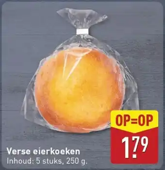 ALDI Verse eierkoeken aanbieding