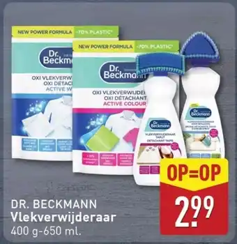 ALDI Dr. Beckmann vlekverwijderaar aanbieding