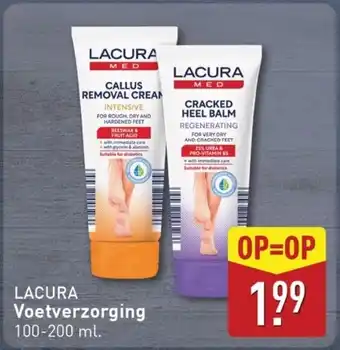 ALDI Lacura Voetverzorging aanbieding