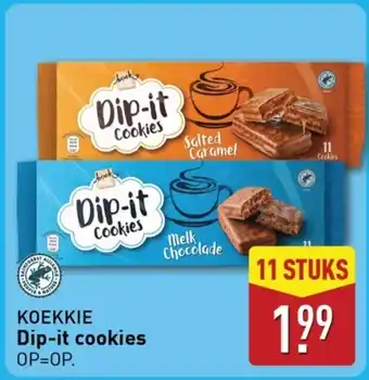 ALDI Koekkie Dip-it cookies aanbieding