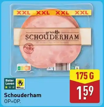 ALDI Schouderham aanbieding