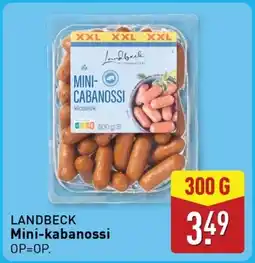 ALDI Landbeck Mini-kabanossi aanbieding