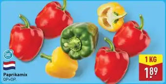 ALDI Paprikamix aanbieding