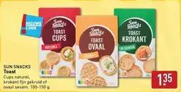 ALDI Sun Snacks Toast aanbieding