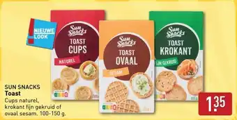ALDI Sun Snacks Toast aanbieding