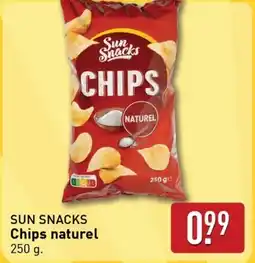 ALDI Sun Snacks Chips naturel aanbieding