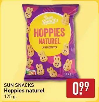 ALDI Sun Snacks Hoppies naturel aanbieding