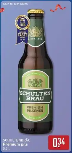ALDI Schultenbräu Premium pils aanbieding