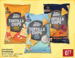 ALDI Sun Snacks Tortillachips aanbieding