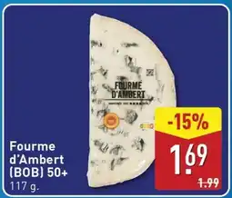 ALDI Fourme d'Ambert BOB 50+ aanbieding