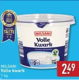 ALDI Milsani Volle kwark aanbieding