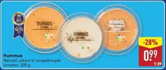 ALDI Hummus aanbieding
