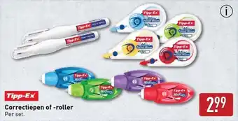 ALDI Correctiepen of roller aanbieding