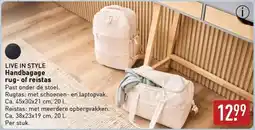 ALDI Live in Style handbagage rug of reistas aanbieding