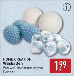 ALDI Home creation wasballen aanbieding