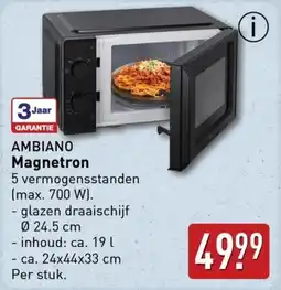 ALDI Ambiano Magnetron aanbieding