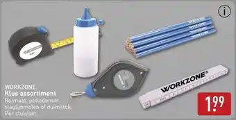 ALDI Workzone Klus assortiment aanbieding