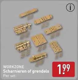 ALDI Workzone Scharnieren of grendels aanbieding