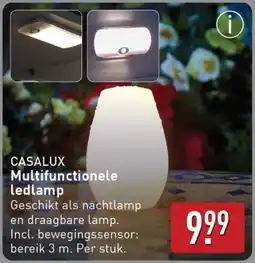 ALDI Casalux Multifunctionele ledlamp aanbieding
