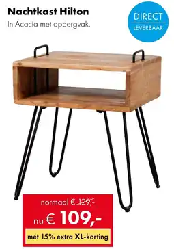 Woonsquare Nachtkast Hilton aanbieding