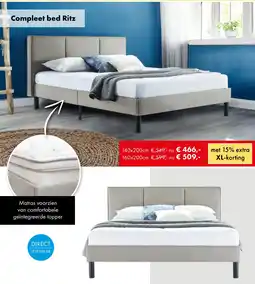 Woonsquare Compleet bed Ritz aanbieding